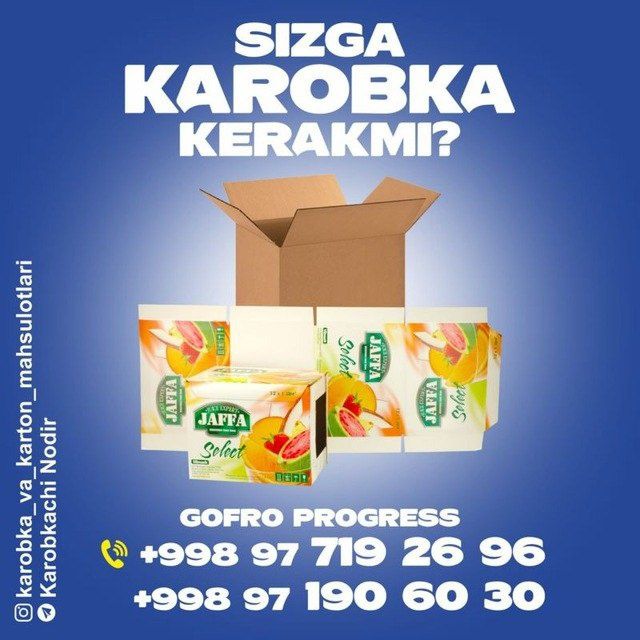 Karobki na zakaz usluga karobki