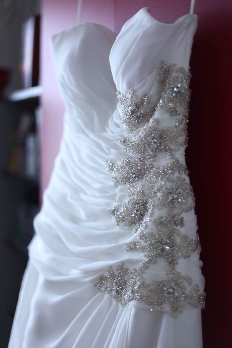 Булчинска рокля след химическо