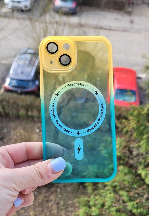 Husa magnetica cu incarcare wireless pt Iphone 13 , 13 Pro, 13 Pro Max