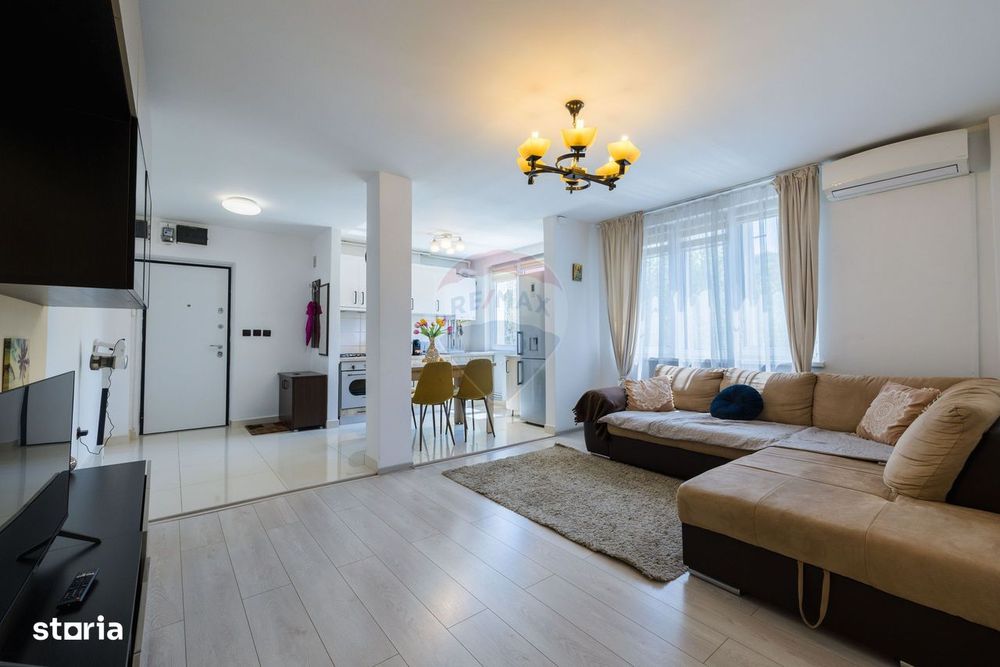 Apartament 3 camere, 2 băi, mobilat complet Centrul Civic, lângă AFI
