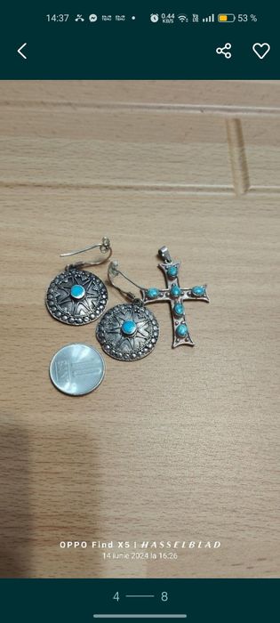 Vând bijuterii 925 cu pietre semiprețioase.