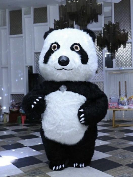 АНИМАТОРЫ надувная панда и мишка 2,6м Алматы