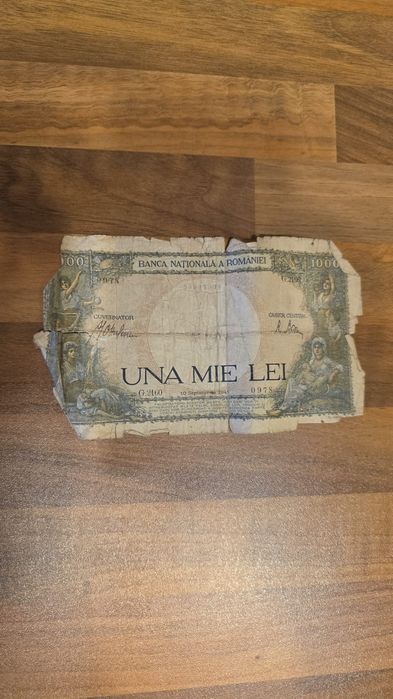 Bacnote vechi pentru colecționari