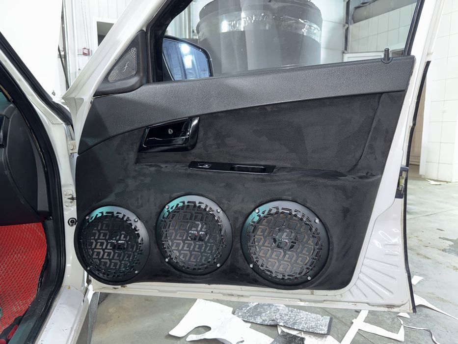 Автозвук установка