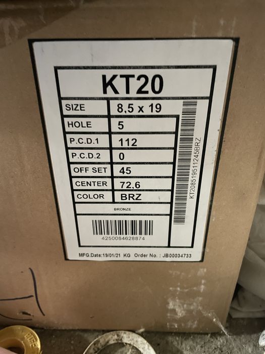 Vand jante keskin kt20