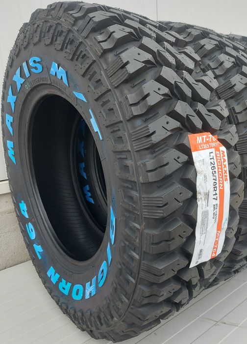 265/70 R17, 115Q, Anvelope Mud Terrain M+S, MAXXIS Bighorn