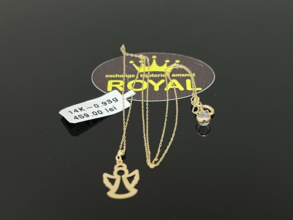 Bijuteria Royal CB : Lănțișor damă aur 14k 0,93gr