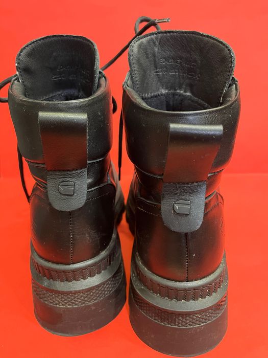 Нови боти на G Star номер 37 естествена кожа