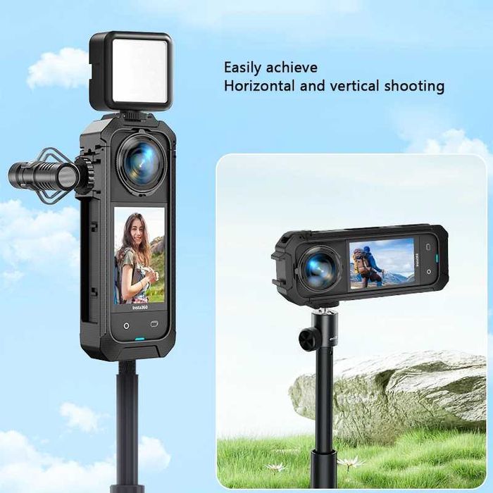Cadru frame carcasa de protectie pentru camere de actiune Insta360 X5