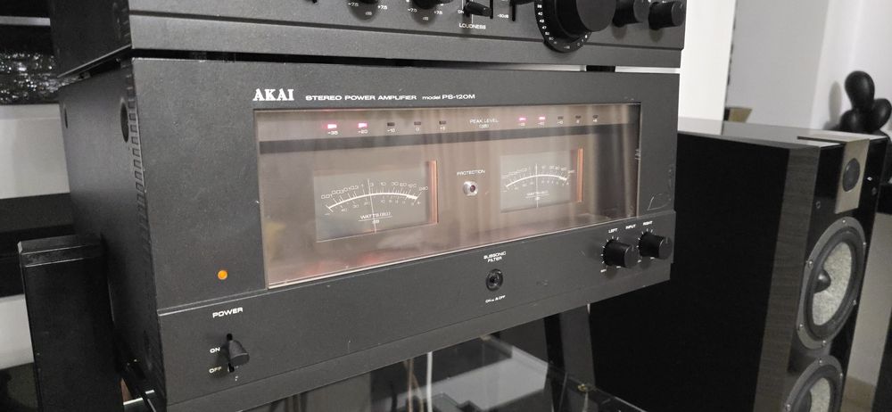 Linie Putere Akai PS-120M Vu-Metre Preu Akai PS-200C Tuner PS-200T