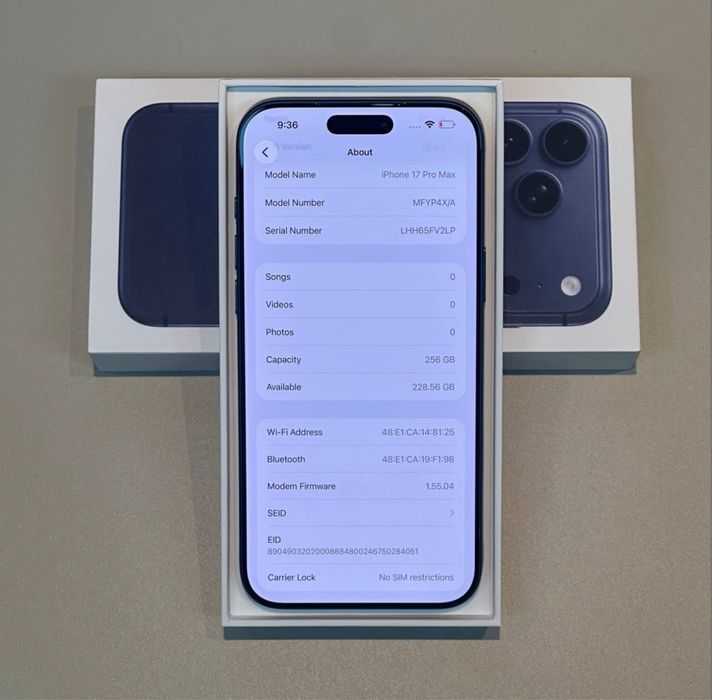 iPhone 17 PRO • ca NOU • Factura + Garantie