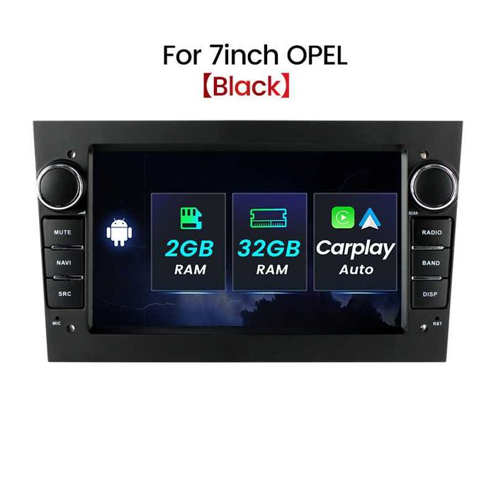 Navigatie Android 13 Opel Astra H Corsa Vectra CarPlay Waze + CAMERA