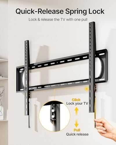 Нова Фиксирана стенна стойка за голям ТВ до 120" VESA 900x600 136кг