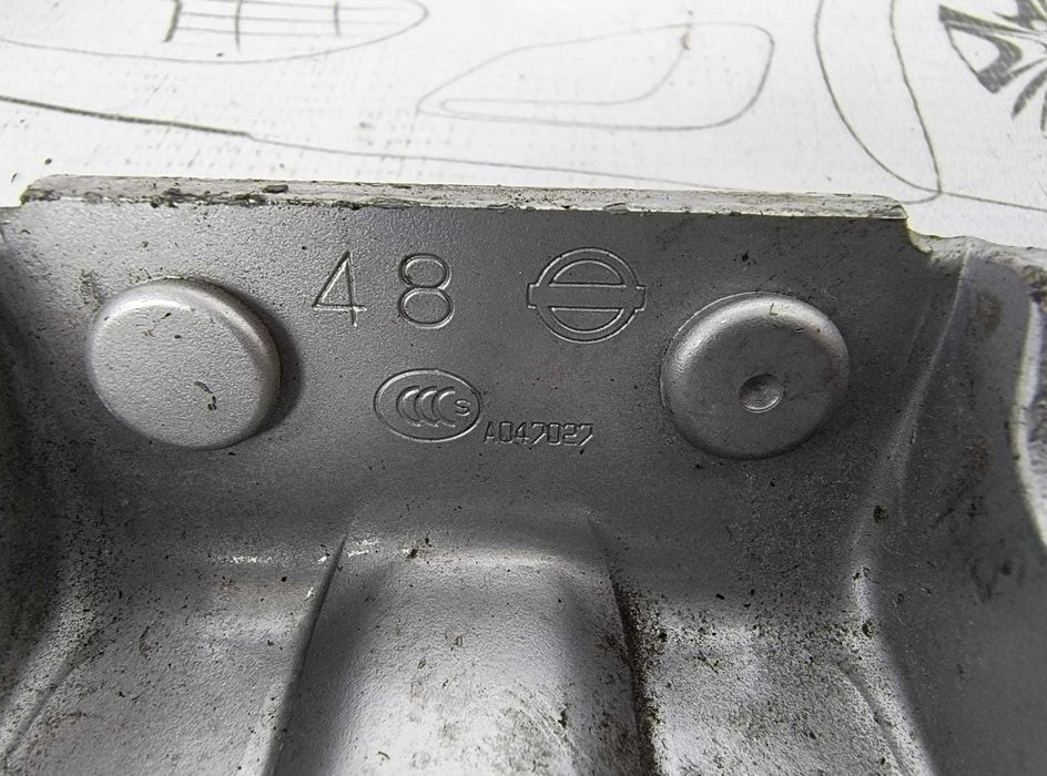 Balamale Ușă Stânga Spate Nissan Pulsar 2015 / 2014-2018 Cod OEM 80400JN00A (5B2)