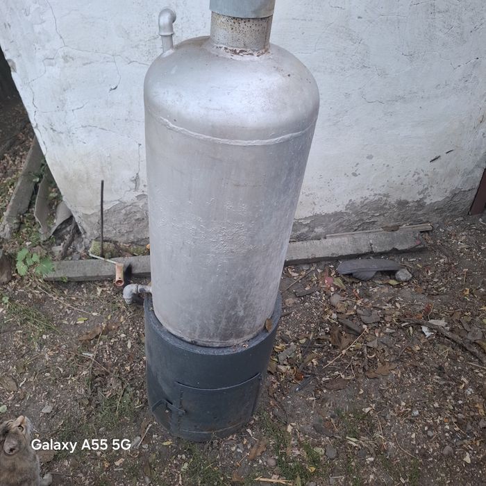 Cazan boiler pe lemne