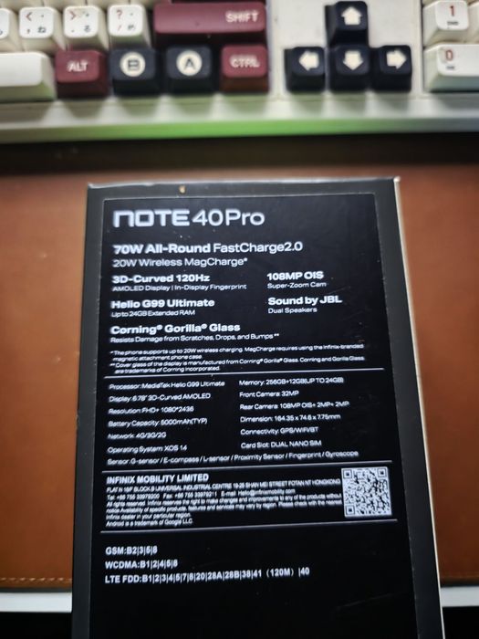 Infinix note 40 Pro
