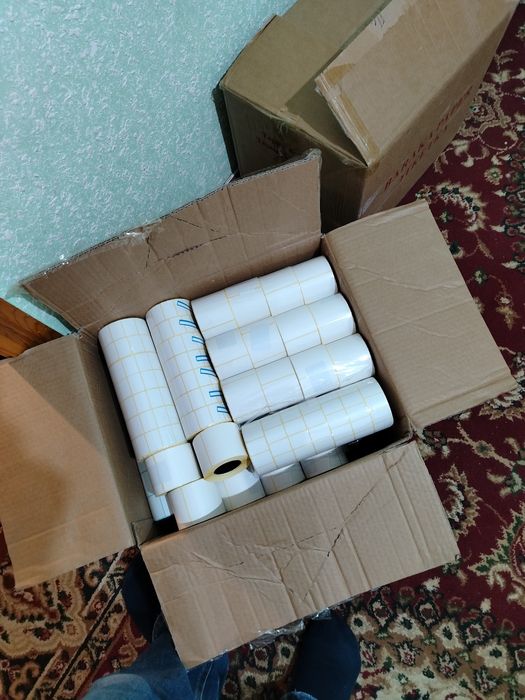 Этикетка 45*15 термо стикер