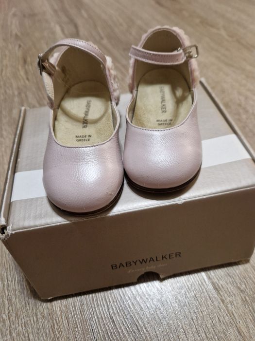 BabyWalker balerini din piele 12 cm