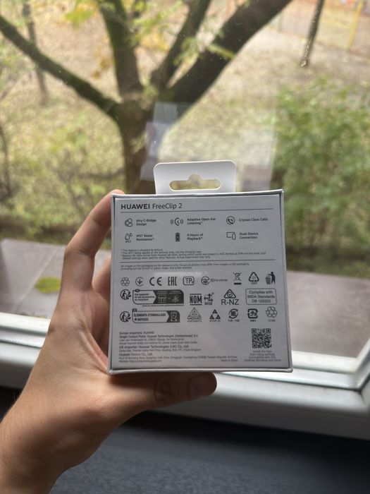 Huawei FreeClip 2 Black, căști wireless, noi, sigilate