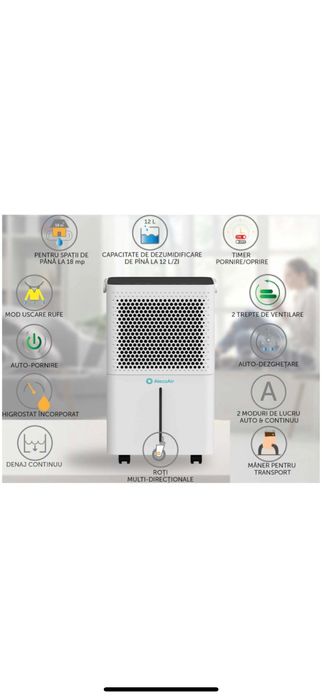Dezumidificator camera