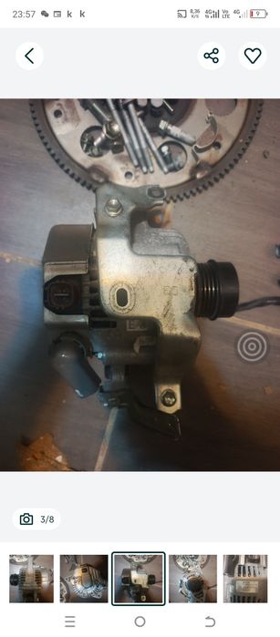 Toyota Corolla Генератор Стартер