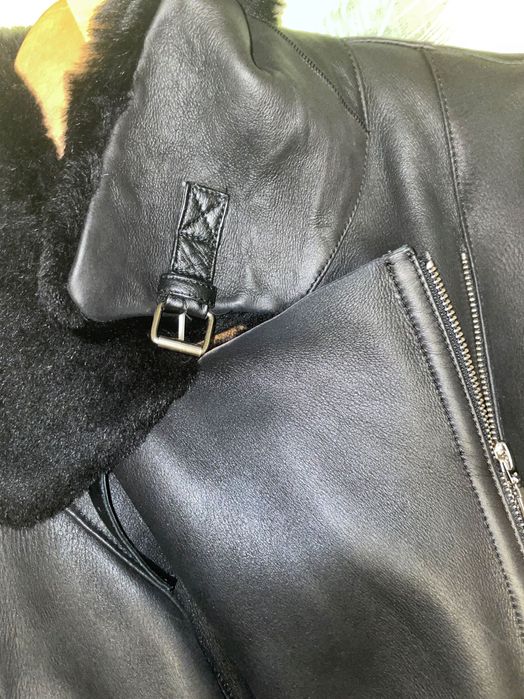 Дубленка авиатор женская