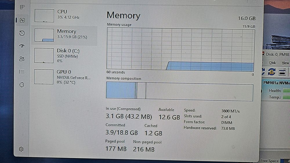Мощен геймърски компютър R7 5800x/rtx 3070/b550/512gb m2/16ram 3600mhz