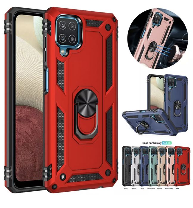 Husa hybrid ARMOR cu inel Samsung Galaxy A02s, A03s, A12, M12, A22 4G