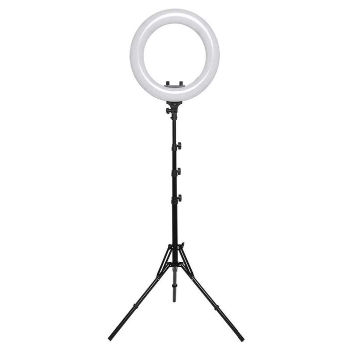 18,14,10 Лед ринг лампа топла, студена,неутрална светлина със стойка