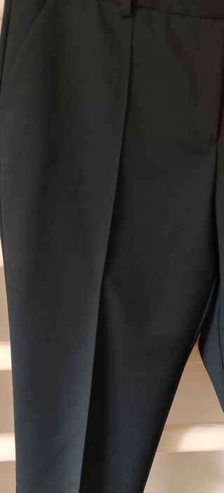 Pantaloni negri de costum Dika