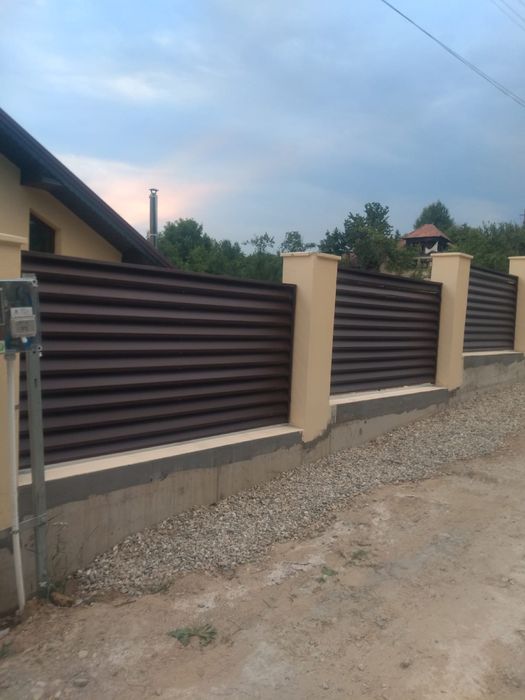 Lamele gard jaluzele gard elemente gard  uluci gard gard tip jaluzea