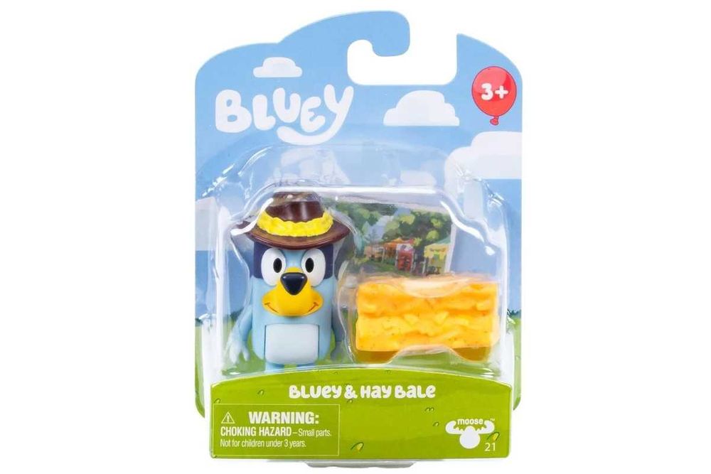 Bluey Блуи комплект фигурка с аксесоари Бинго Блуи 7 вида