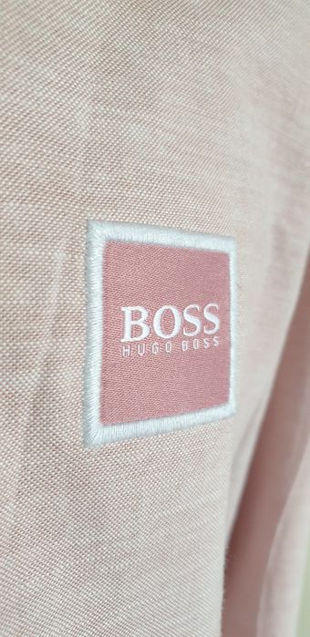 Hugo Boss Cotton Slim  Fit Cotton Mens Size L ОРИГИНАЛ! Мъжка Риза!