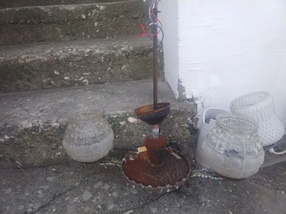 Ретро полилей от социализма 
Дървена рамка