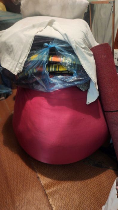 Вата хлопковая из матраса и одеял