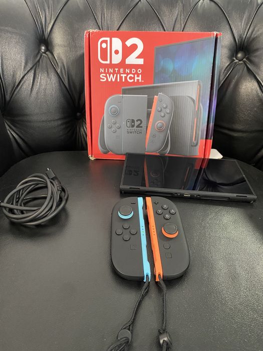 Nintendo Switch 2025, 2 console, 256 GB, Black, Desigilat, Cod produs: 7334