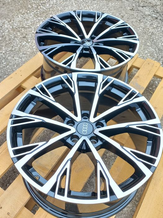 19 Audi Rs line A6 A7 A8 Q3 Q5 Rs6 Rs7 Piano Black 8.5j et35 Чисто Нов
