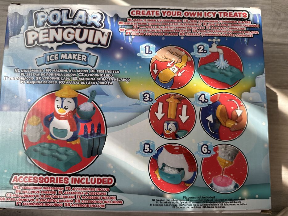 Игра направи си лед, пингвини