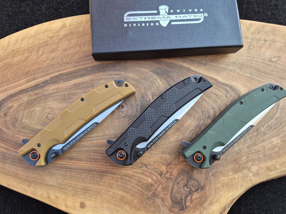 Сгъваем нож EXTREMA RATIO C247, flipper,D2,три цвята