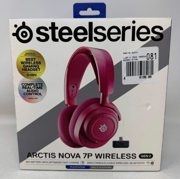Steelseries Arctis Nova 7p , 7x Wireless Gen 2