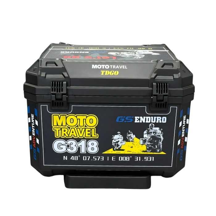 Куфар за мотоциклет / кутия за Мотор / багажник / 57L /  44 × 37 × 33 см / Заключване с ключ / 2 РАЗЛИЧНИ МОДЕЛА