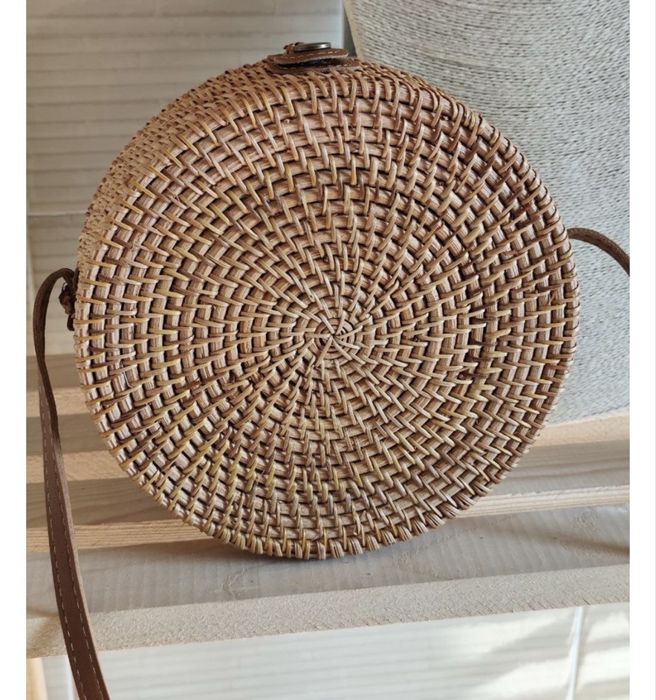 Соломенная сумка