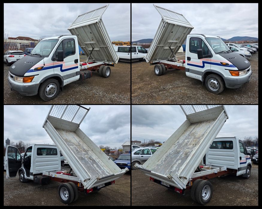 Iveco Daily Basculanta 2002 Carte RAR RO/2.8 TD/AC Clima/Bena aluminiu