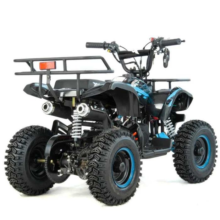 Mini atv XTR M7, roti 6 inch, 50cc, 2 timpi, pornire la buton, culoare rosu sau albastru