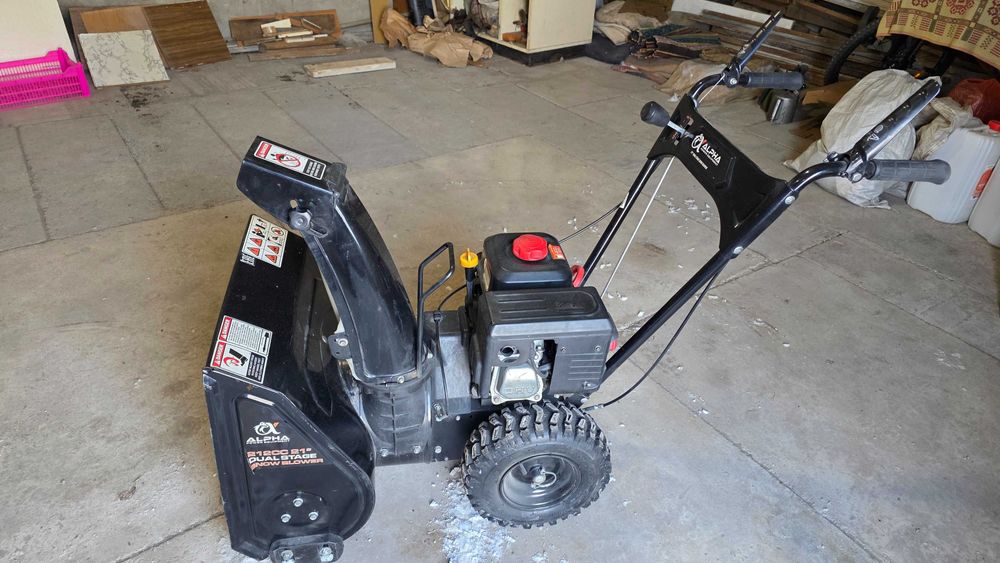 Снегоуборочная машина Alpha Power Equipment KCM-21 (6,5л.с)