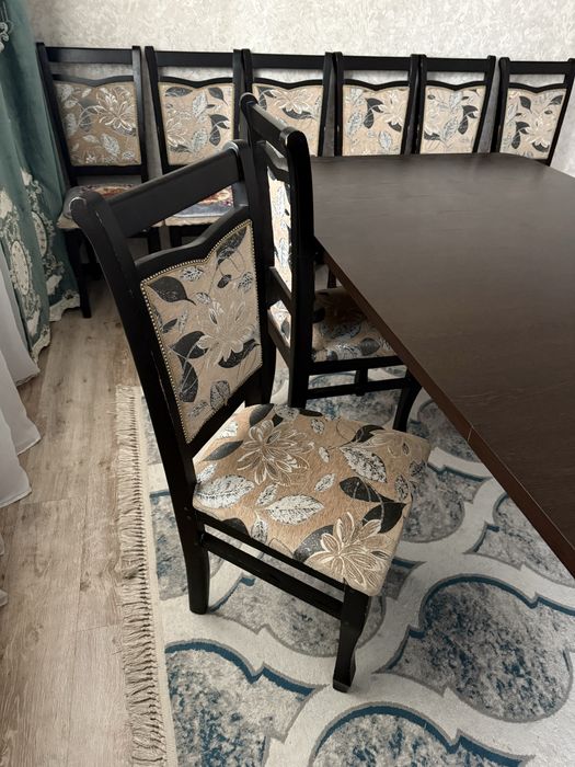 Большой Стол с 10 стулей