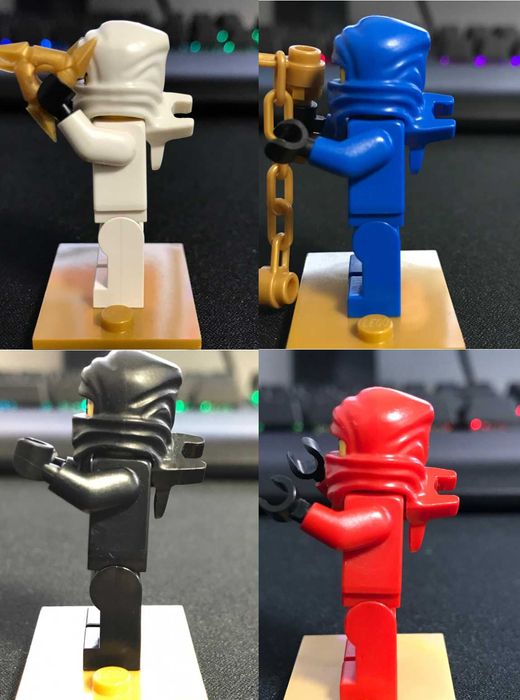 Kai, Jay, Cole, Zane Pilot LEGO Ninjago Minifigure Minifigurine