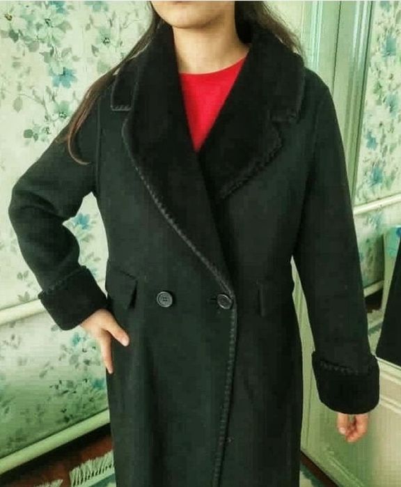 Пальто из 100% шерсти