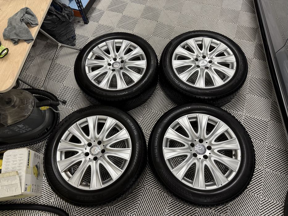 Roti iarna Jante Mercedes 18” anvelope 245/50 R18