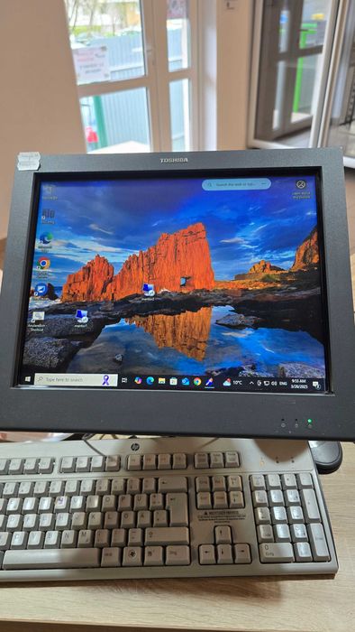 sistem POS All in One , monitor Touchscreen 15"